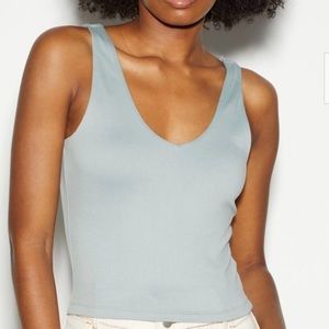 NWOT • Light Blue V-Neck Contour Tank